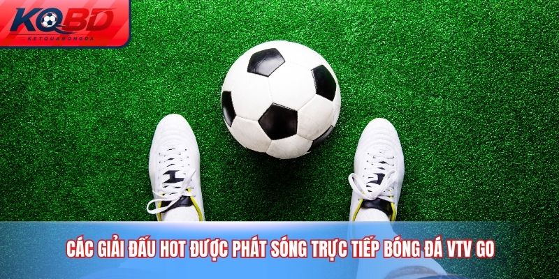 Các giải đấu hot được phát sóng trực tiếp bóng đá VTV Go