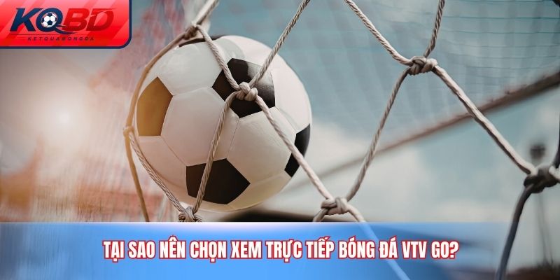 Tại sao nên chọn xem trực tiếp bóng đá VTV Go?