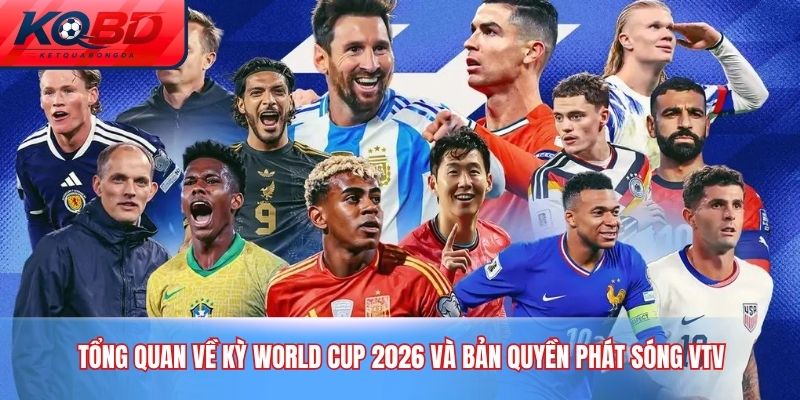 Tổng quan về kỳ World Cup 2026 và bản quyền phát sóng VTV
